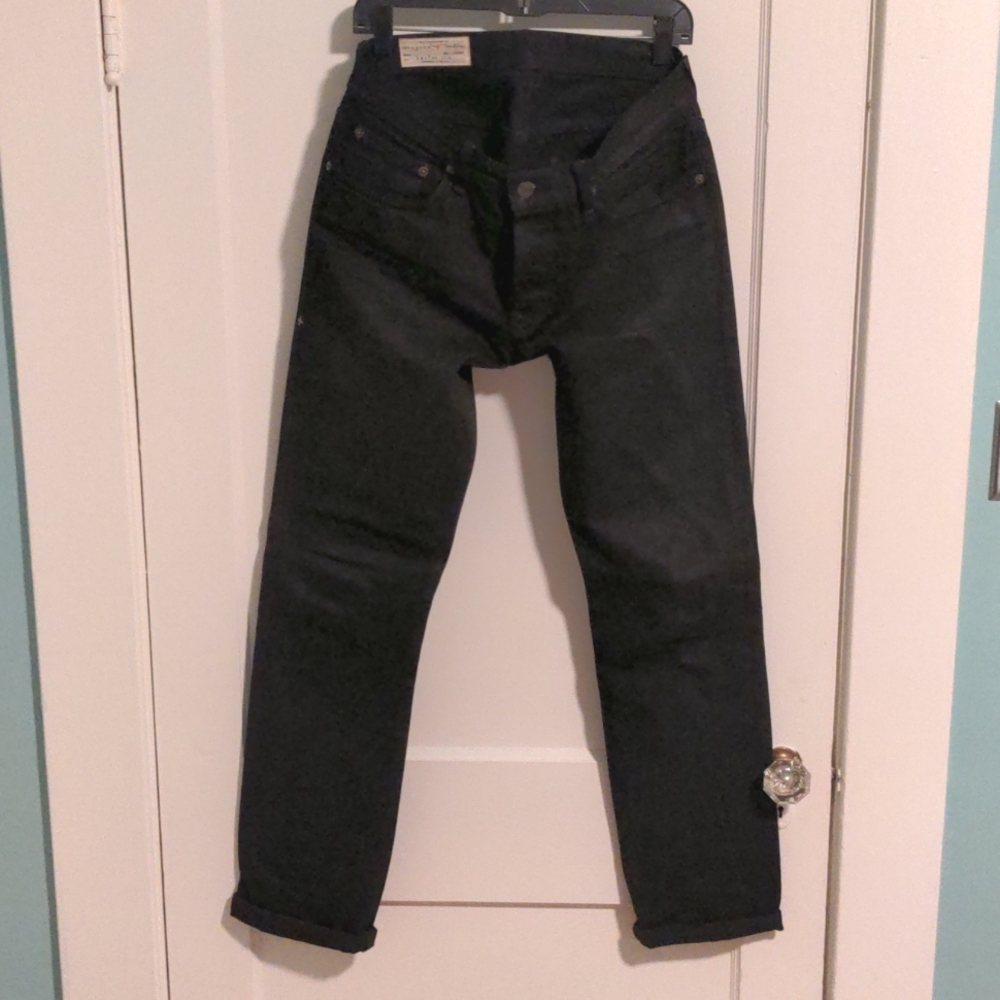 Imogene + Willie Black Selvedge Denim Jeans 31L
